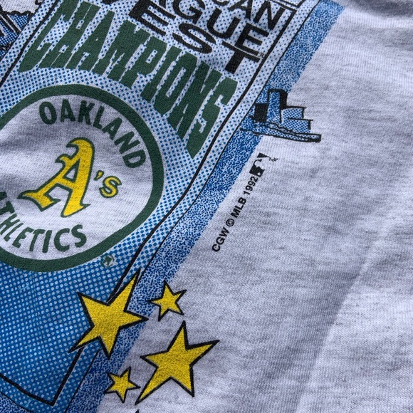 Vintage 1992 Toronto Blue Jays CTV Sports Canadian World Series Promo Jersey XL - Picture 5 of 6